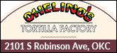 Chelino's Tortilla Factory Sponsorship Banner